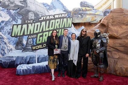 'The Mandalorian And Grogu' premiere