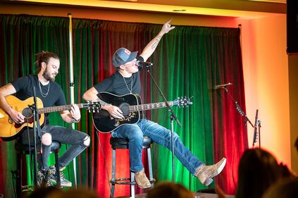 Check out all of your photos from K99.1FM's Jingle Bell Jam with MaRynn Taylor, Chase Matthew, and Brian Kelley on Wednesday, December 6th at Hollywood Gaming at Dayton Raceway.