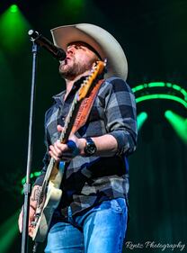 Check out the photos from Justin Moore's concert with Priscilla Block & Jake McVey at Truist Arena on February 9th, 2023.