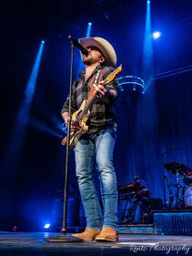 Check out the photos from Justin Moore's concert with Priscilla Block & Jake McVey at Truist Arena on February 9th, 2023.