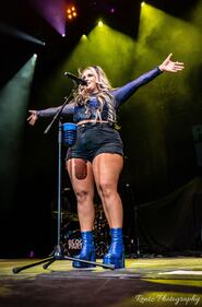 Check out the photos from Justin Moore's concert with Priscilla Block & Jake McVey at Truist Arena on February 9th, 2023.