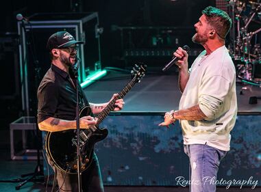 Check the photos from Brett Young, Morgan Evans, & Ashley Cooke's concert at KEMBA LIVE! in Columbus on Thursday, March 30th, 2023