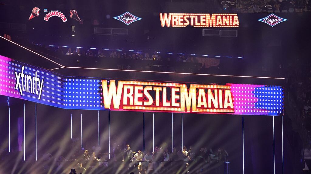 Wrestlmania sign