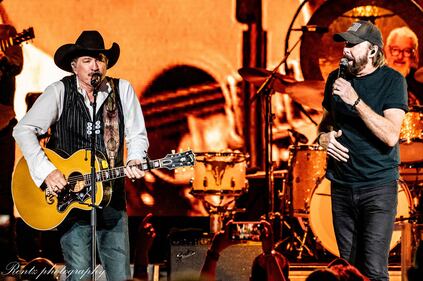 Check out the photos from Brooks & Dunn's concert with Scotty McCreery, and Megan Moroney at Nationwide Arena in Columbus on June 16th, 2023.