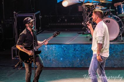 Check the photos from Brett Young, Morgan Evans, & Ashley Cooke's concert at KEMBA LIVE! in Columbus on Thursday, March 30th, 2023
