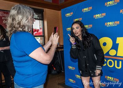 Check out your photos with Dylan Scott, Kylie Morgan, and George Birge from Milano's on Springboro Pike on May 17th, 2023