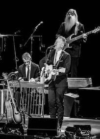 View the photos from Lyle Lovett's concert at The Rose Music Center on July 26th, 2023.