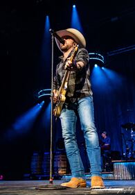 Check out the photos from Justin Moore's concert with Priscilla Block & Jake McVey at Truist Arena on February 9th, 2023.