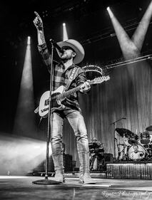 Check out the photos from Justin Moore's concert with Priscilla Block & Jake McVey at Truist Arena on February 9th, 2023.