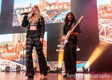 View photos from Nelly's concert with Harper Grace and Blanco Brown at the Icon Music Center in Cincinnati on November 14th, 2021
