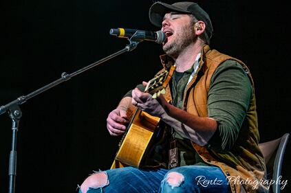 Check out the photos from Justin Moore's concert with Priscilla Block & Jake McVey at Truist Arena on February 9th, 2023.