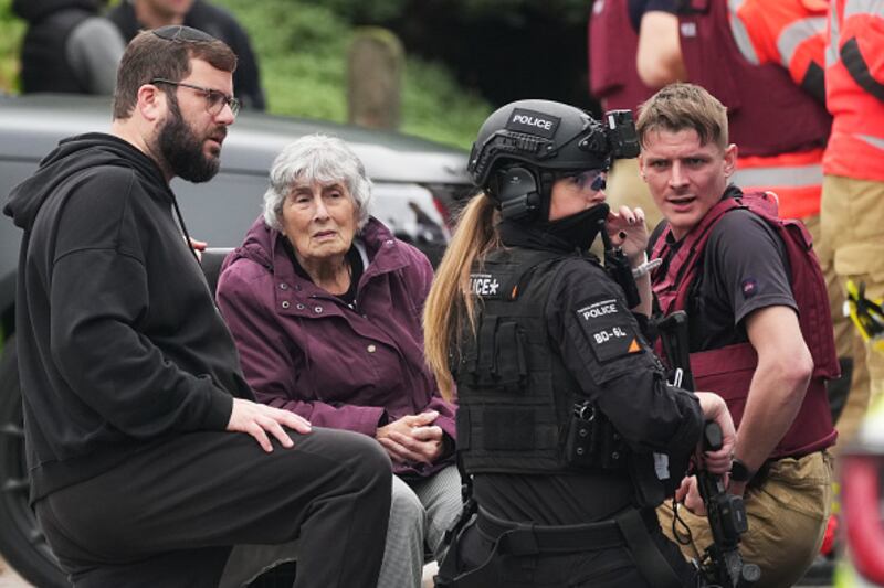 Stabbing at Manchester synagogue
