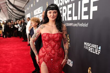 Grammy Awards red carpet