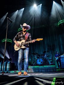 Check out the photos from Justin Moore's concert with Priscilla Block & Jake McVey at Truist Arena on February 9th, 2023.