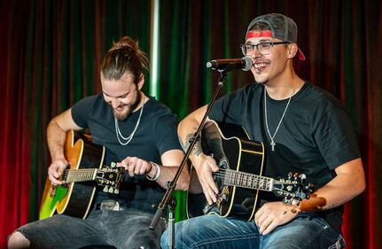 Check out all of your photos from K99.1FM's Jingle Bell Jam with MaRynn Taylor, Chase Matthew, and Brian Kelley on Wednesday, December 6th at Hollywood Gaming at Dayton Raceway.