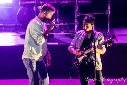Check the photos from Brett Young, Morgan Evans, & Ashley Cooke's concert at KEMBA LIVE! in Columbus on Thursday, March 30th, 2023