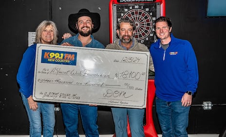 Check out your photos from K99.1FM's 2024 Jingle Jam Concert For A Cause with Josh Ross and Chayce Beckham at JD Legends on December 5th, 2024.