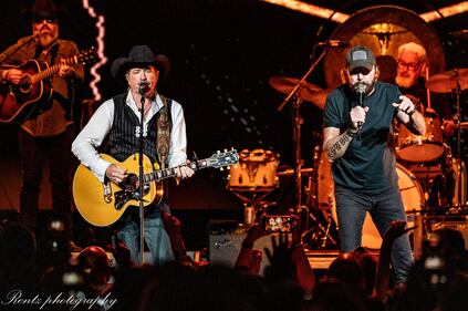 Check out the photos from Brooks & Dunn's concert with Scotty McCreery, and Megan Moroney at Nationwide Arena in Columbus on June 16th, 2023.