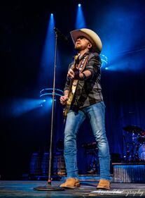 Check out the photos from Justin Moore's concert with Priscilla Block & Jake McVey at Truist Arena on February 9th, 2023.