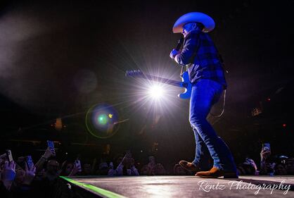 Check out the photos from Justin Moore's concert with Priscilla Block & Jake McVey at Truist Arena on February 9th, 2023.