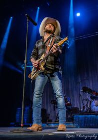 Check out the photos from Justin Moore's concert with Priscilla Block & Jake McVey at Truist Arena on February 9th, 2023.