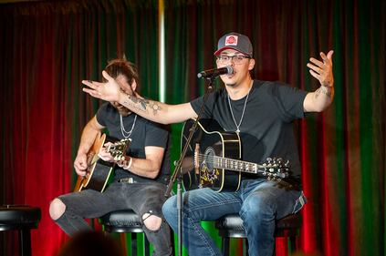 Check out all of your photos from K99.1FM's Jingle Bell Jam with MaRynn Taylor, Chase Matthew, and Brian Kelley on Wednesday, December 6th at Hollywood Gaming at Dayton Raceway.