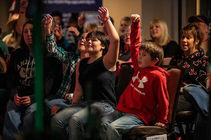Check out all of your photos from K99.1FM's Jingle Bell Jam with MaRynn Taylor, Chase Matthew, and Brian Kelley on Wednesday, December 6th at Hollywood Gaming at Dayton Raceway.