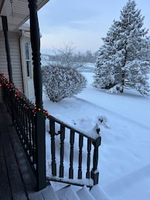 Check out all the photos of the snow you sent us on December 2nd, 2025. Want to see your photo featured? Upload it now inside the K99.1FM App.