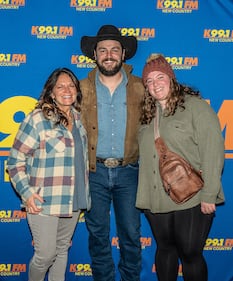 Check out all the photos from K99.1FM's 2024 Jingle Jam Concert For A Cause with Josh Ross and Chayce Beckham at JD Legends on Thursday, December 5th, 2024