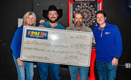 Check out your photos from K99.1FM's 2024 Jingle Jam Concert For A Cause with Josh Ross and Chayce Beckham at JD Legends on December 5th, 2024.