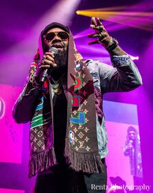 View photos from Nelly's concert with Harper Grace and Blanco Brown at the Icon Music Center in Cincinnati on November 14th, 2021