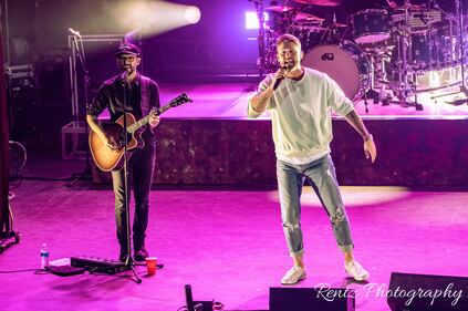 Check the photos from Brett Young, Morgan Evans, & Ashley Cooke's concert at KEMBA LIVE! in Columbus on Thursday, March 30th, 2023
