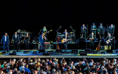View the photos from Lyle Lovett's concert at The Rose Music Center on July 26th, 2023.