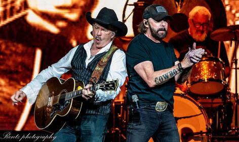 Check out the photos from Brooks & Dunn's concert with Scotty McCreery, and Megan Moroney at Nationwide Arena in Columbus on June 16th, 2023.