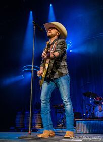 Check out the photos from Justin Moore's concert with Priscilla Block & Jake McVey at Truist Arena on February 9th, 2023.