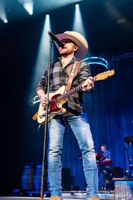 Check out the photos from Justin Moore's concert with Priscilla Block & Jake McVey at Truist Arena on February 9th, 2023.