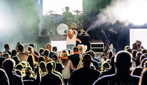 Check out all the photos from Dylan Scott's concert with Greylan James at the Fraze Pavilion on Friday, September 13th, 2024.