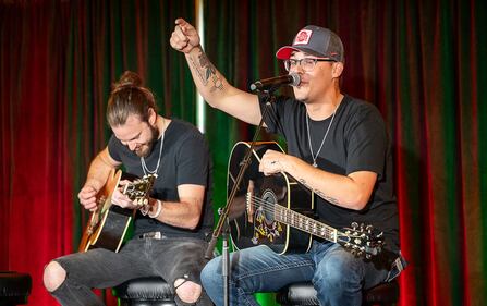 Check out all of your photos from K99.1FM's Jingle Bell Jam with MaRynn Taylor, Chase Matthew, and Brian Kelley on Wednesday, December 6th at Hollywood Gaming at Dayton Raceway.