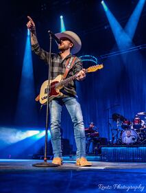 Check out the photos from Justin Moore's concert with Priscilla Block & Jake McVey at Truist Arena on February 9th, 2023.