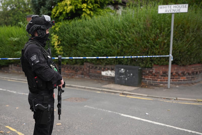 Stabbing at Manchester synagogue