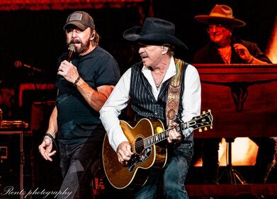 Check out the photos from Brooks & Dunn's concert with Scotty McCreery, and Megan Moroney at Nationwide Arena in Columbus on June 16th, 2023.