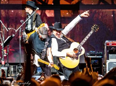 Check out the photos from Brooks & Dunn's concert with Scotty McCreery, and Megan Moroney at Nationwide Arena in Columbus on June 16th, 2023.