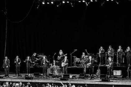 View the photos from Lyle Lovett's concert at The Rose Music Center on July 26th, 2023.
