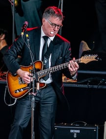 View the photos from Lyle Lovett's concert at The Rose Music Center on July 26th, 2023.