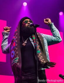 View photos from Nelly's concert with Harper Grace and Blanco Brown at the Icon Music Center in Cincinnati on November 14th, 2021