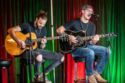Check out all of your photos from K99.1FM's Jingle Bell Jam with MaRynn Taylor, Chase Matthew, and Brian Kelley on Wednesday, December 6th at Hollywood Gaming at Dayton Raceway.