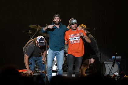 Check out the photos from the closing night of Thomas Rhett's Bring The Bar To You Tour featuring Parker McCollum and Conner Smith on Saturday, October 15th, 2022.