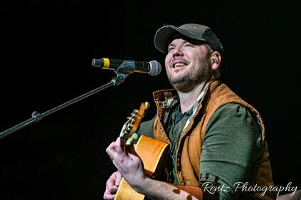 Check out the photos from Justin Moore's concert with Priscilla Block & Jake McVey at Truist Arena on February 9th, 2023.