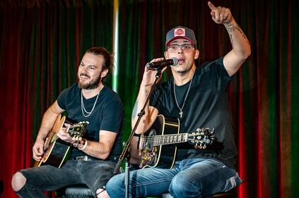 Check out all of your photos from K99.1FM's Jingle Bell Jam with MaRynn Taylor, Chase Matthew, and Brian Kelley on Wednesday, December 6th at Hollywood Gaming at Dayton Raceway.