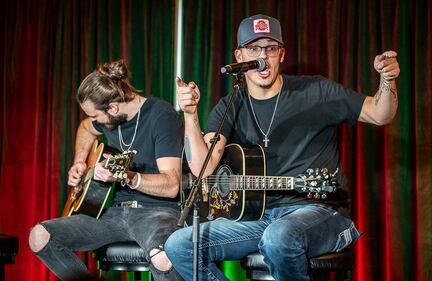 Check out all of your photos from K99.1FM's Jingle Bell Jam with MaRynn Taylor, Chase Matthew, and Brian Kelley on Wednesday, December 6th at Hollywood Gaming at Dayton Raceway.